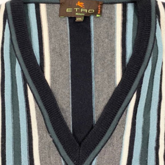 Etro Men's Pullover Sweater Size XXL SKU 000313-11